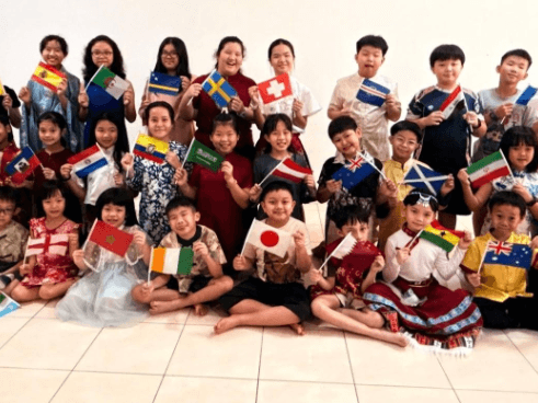 WizKids children dressed up for Cultural Day
